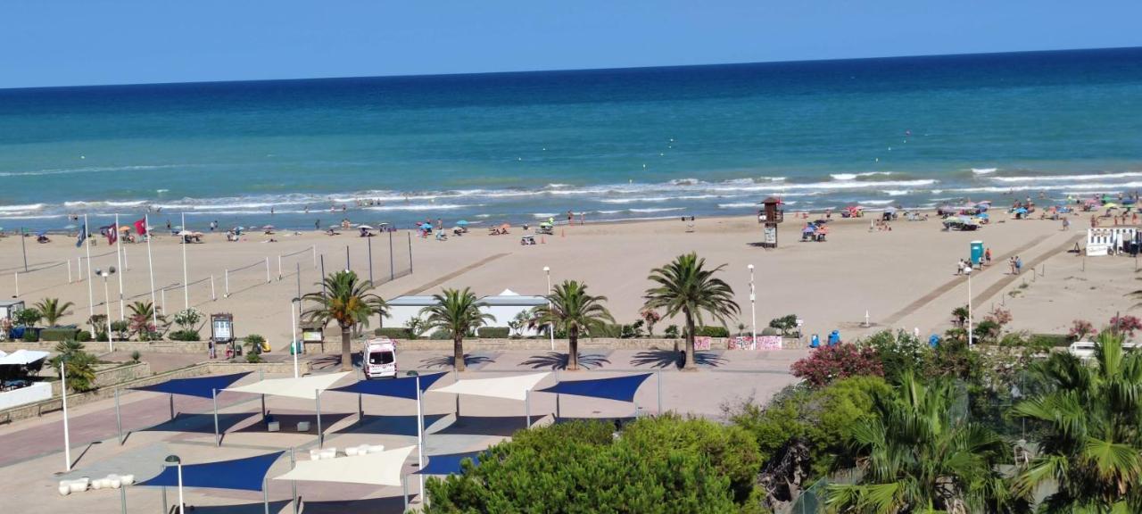Apartamento Vistas Espectaculares 1ª Linea Playa, Wifi, Ascensor Sagunto Exterior foto